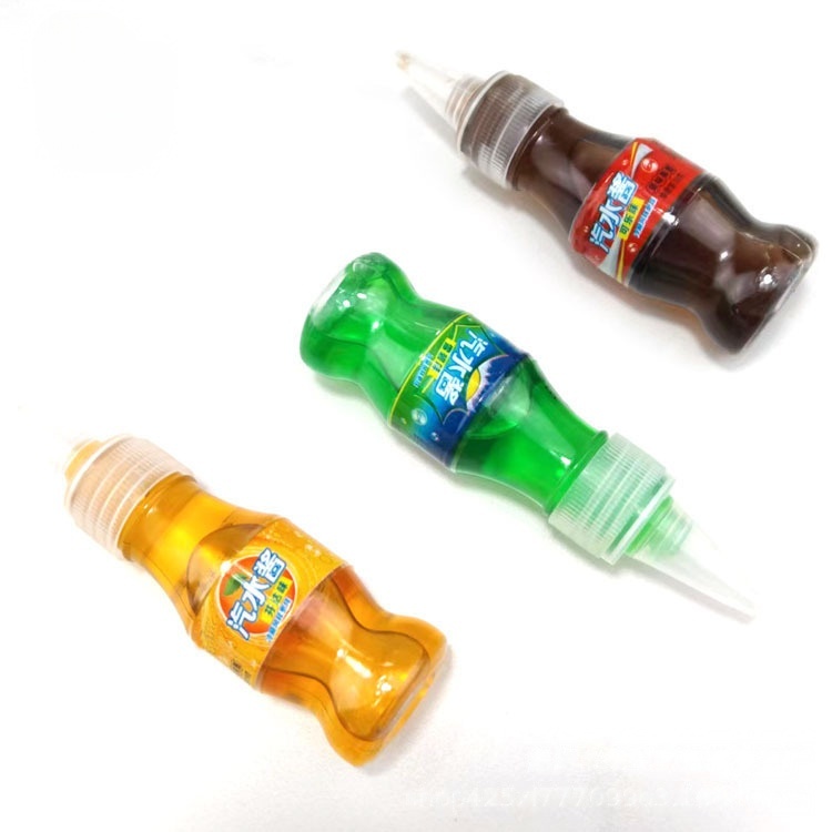 糖浆汽水口味果酱童年回忆美味儿童休闲零食创意可爱趣味玩具糖果