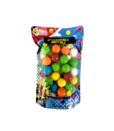 追剧小球形出口泡泡糖多种口味怀旧彩色混装糖果儿童扭蛋机口香糖圆球